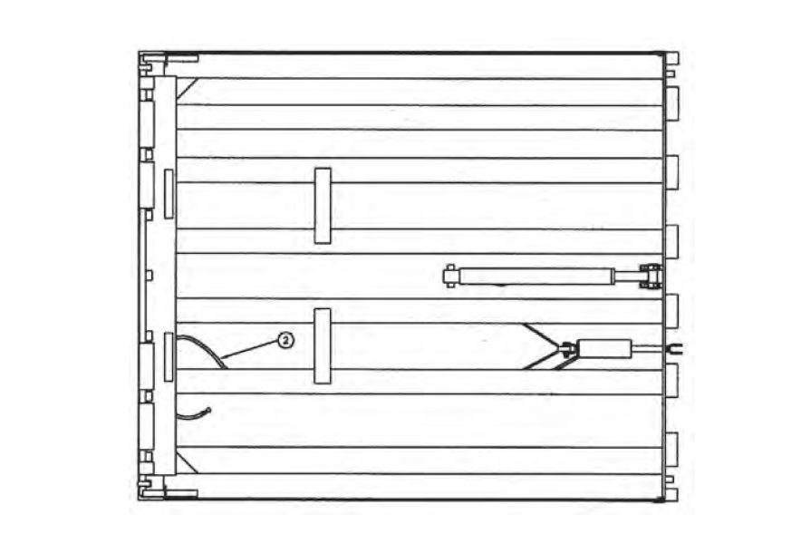 LIP EXTENSION CYLINDER - HOSE ALL CAPACITY