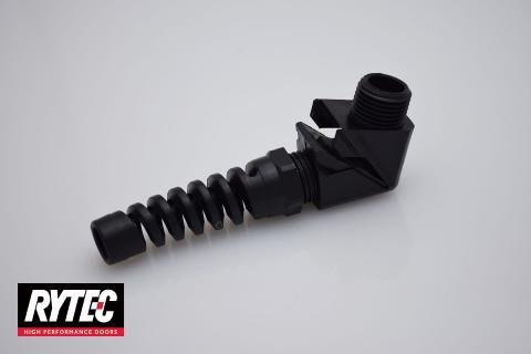 Rytec Cord grip 1/2" npt 90 degree black